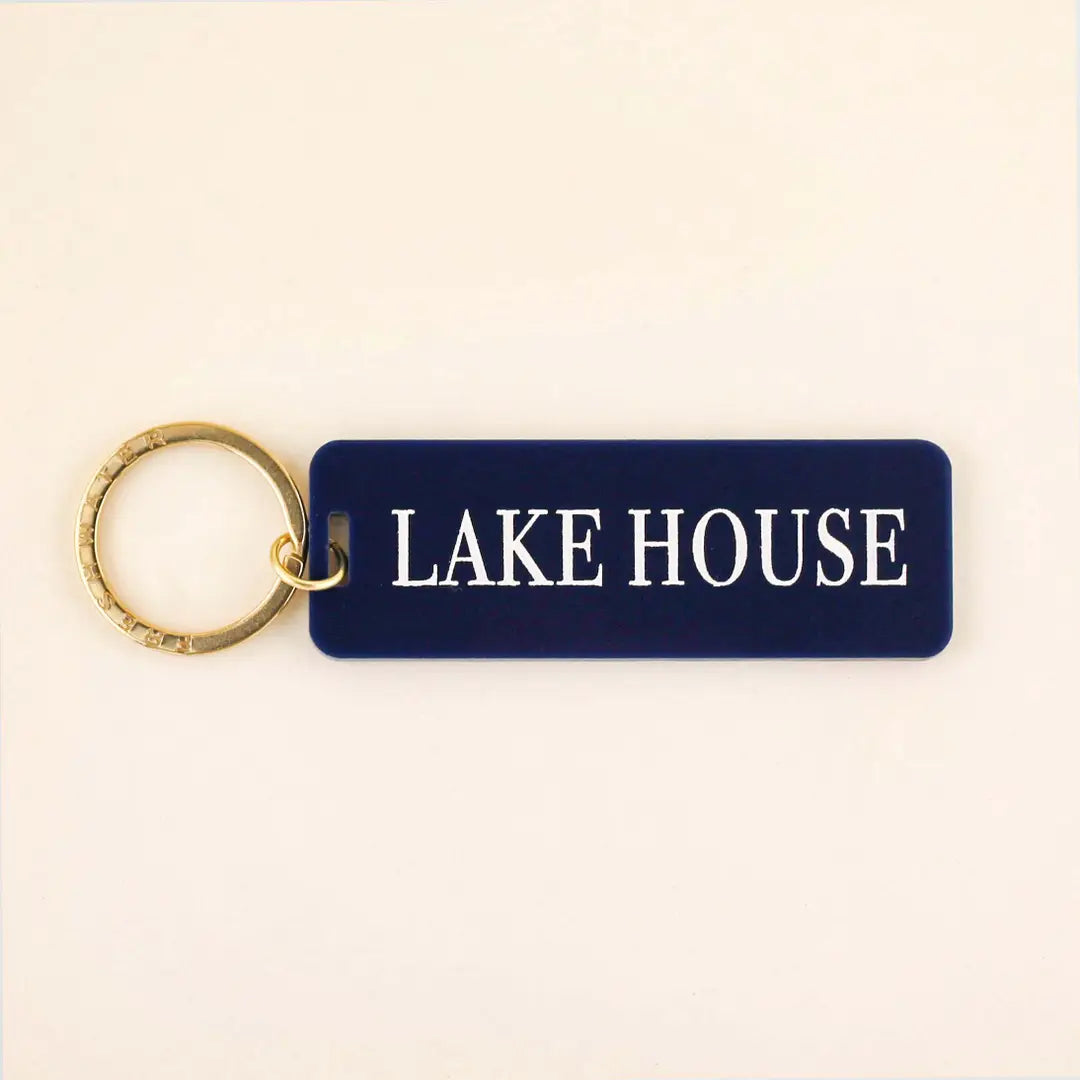 Lake House Keys Keychain - Freshwater Curated Goods