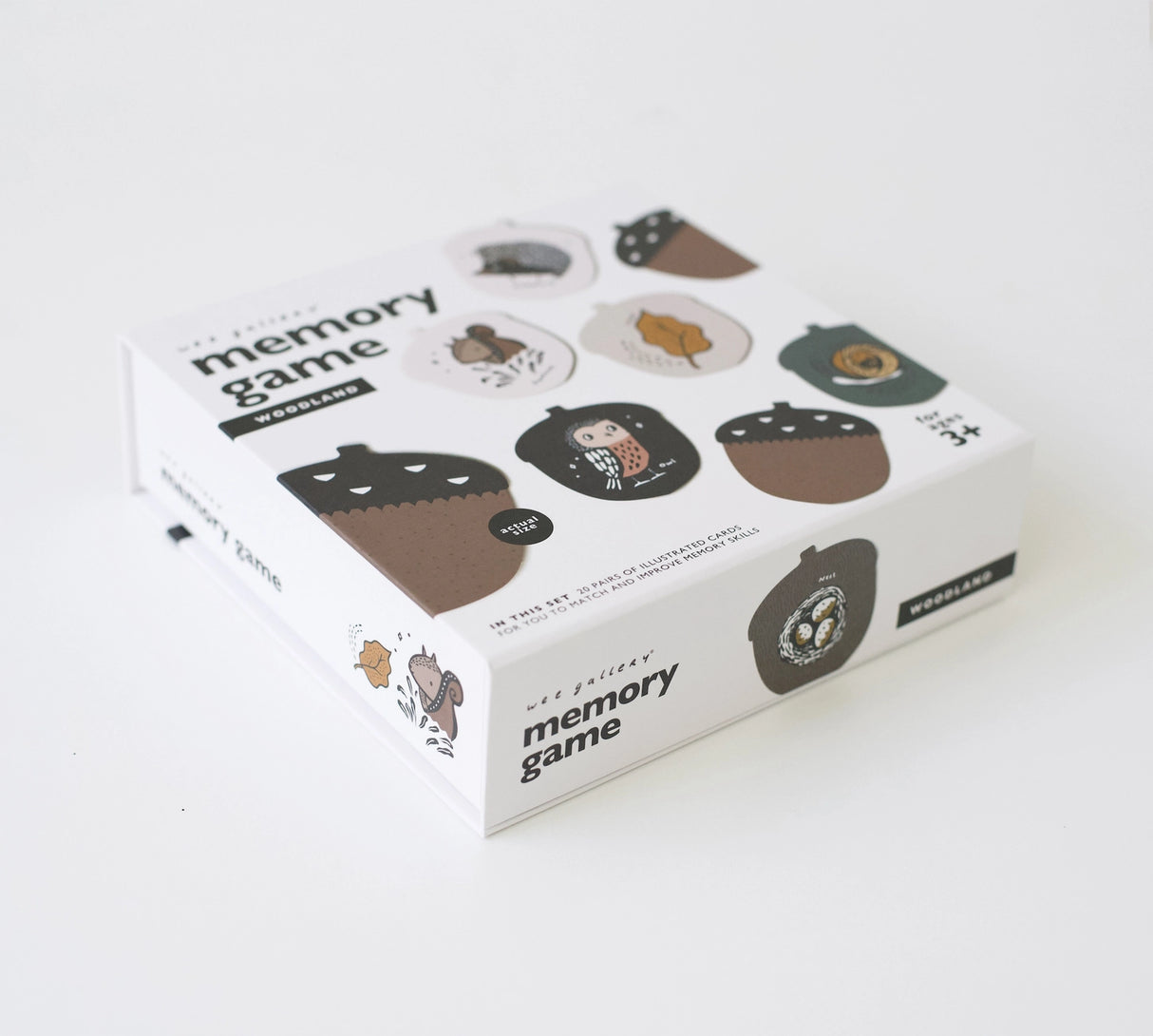 Woodland Creature Memory Game - Wee Gallery