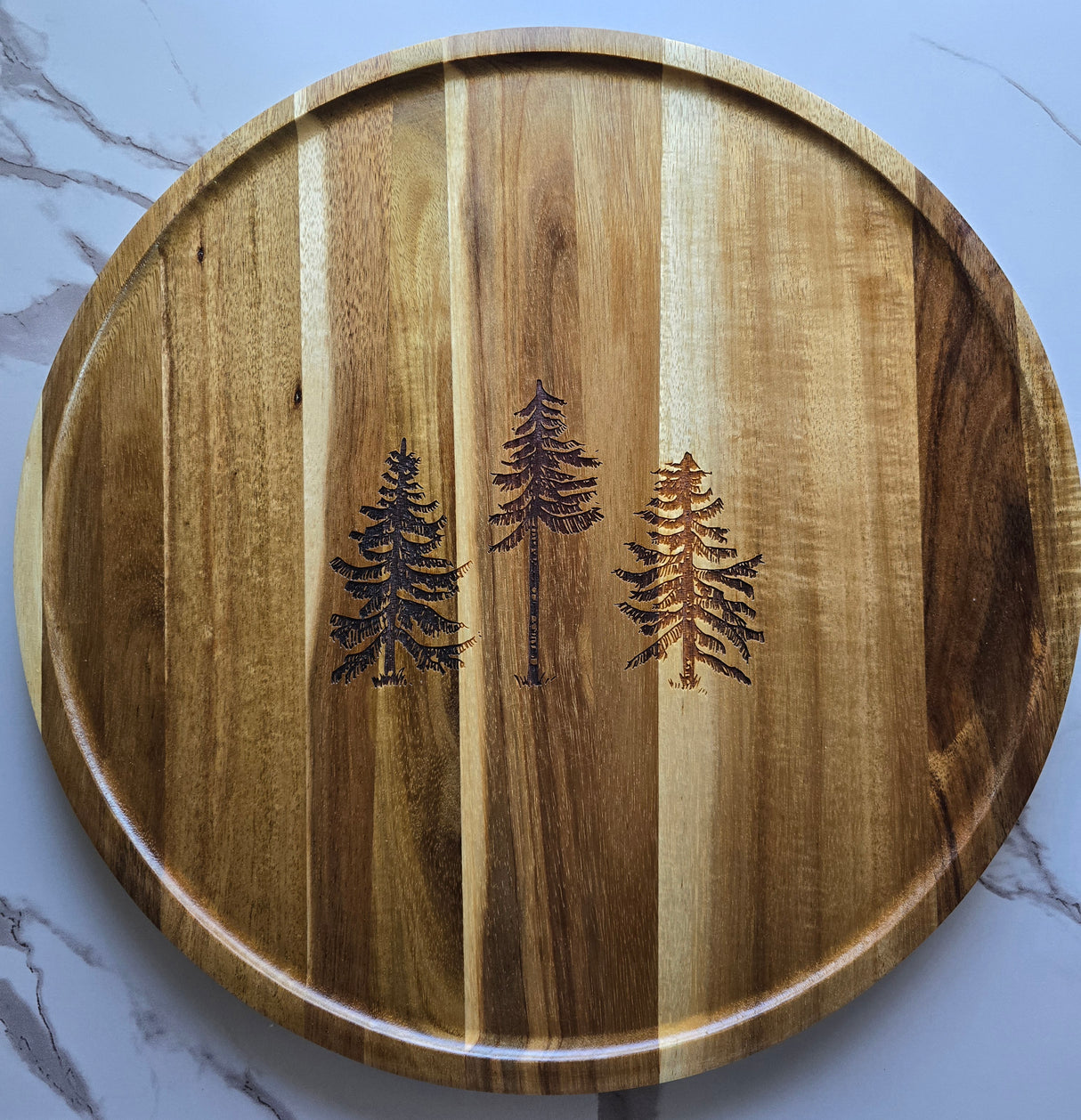 Three Pines® Handcrafted Wood Charger by The Woods Maine