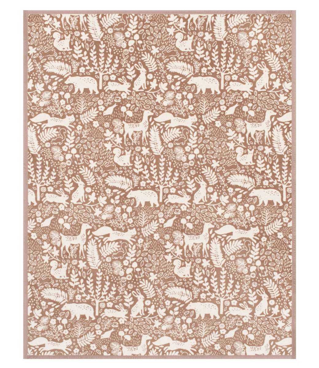 Whimsical Woods Sepia Blanket - ChappyWrap