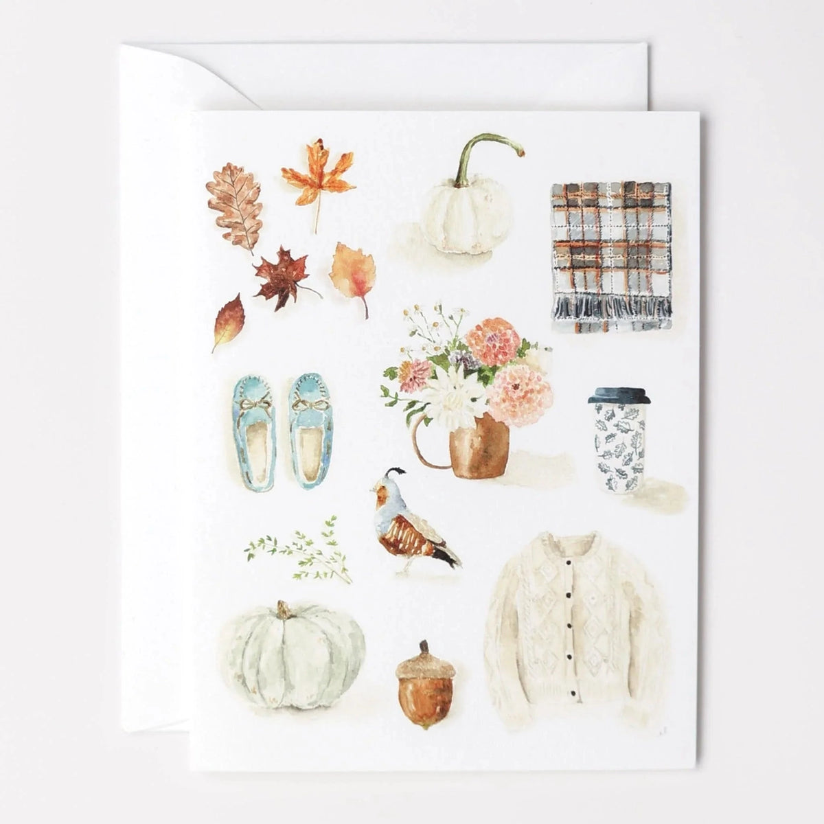 Autumn Greeting Card (Set of 8) - emily lex studio