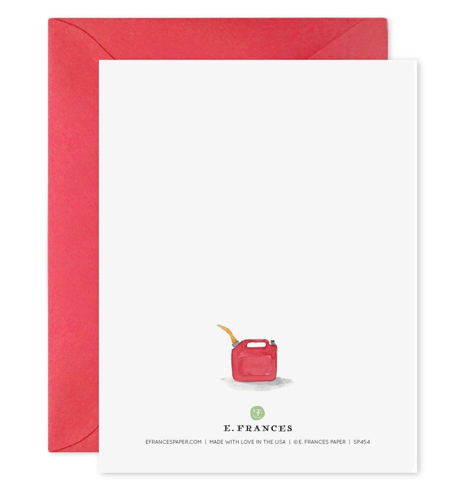 Love You A Little Mower Card - E. Frances Paper
