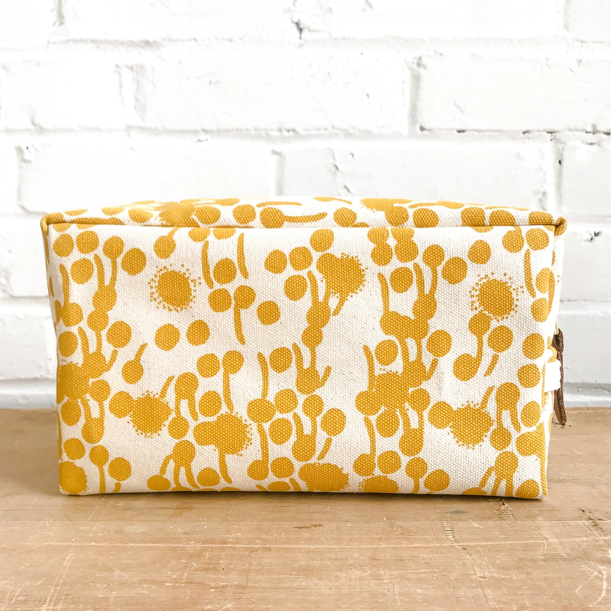 Gold Berries Toiletry Bag - Erin Flett | MADE IN MAINE