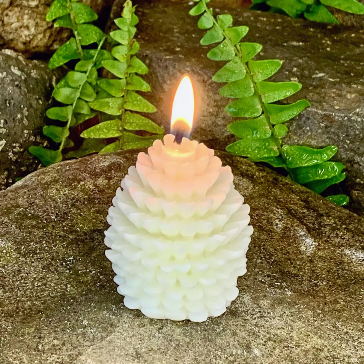 Pinecone Molded Candle - Boujee Bee