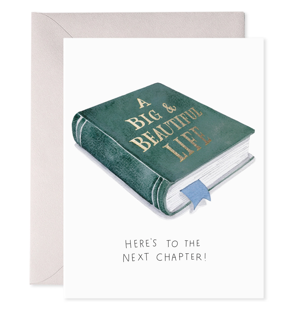 Next Chapter Graduation Card - E. Frances Paper