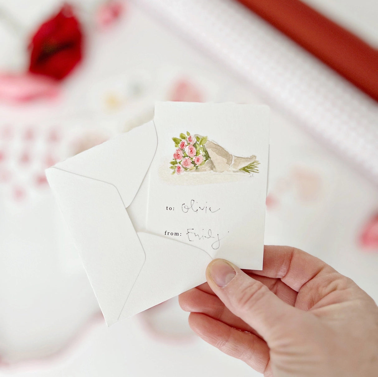 Mini Valentine's Notecard Set - emily lex studio