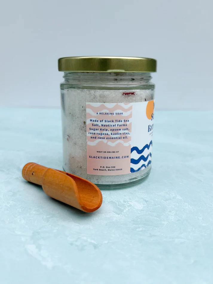 Maine Seaside Bath Salt Soak - Slack Tide Maine