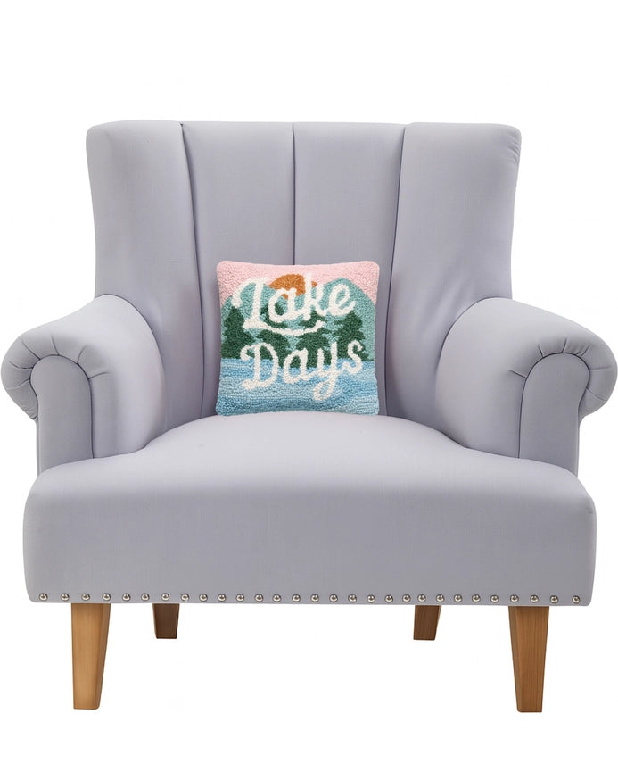 Lake Days Hook Pillow - Peking Handicraft