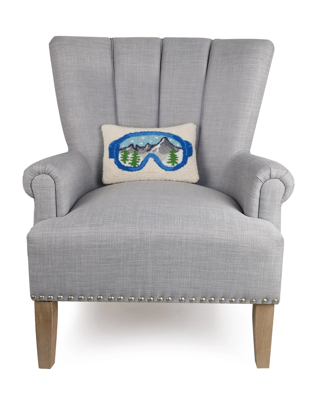 Ski Mountain Goggles Hook Pillow - Peking Handicraft
