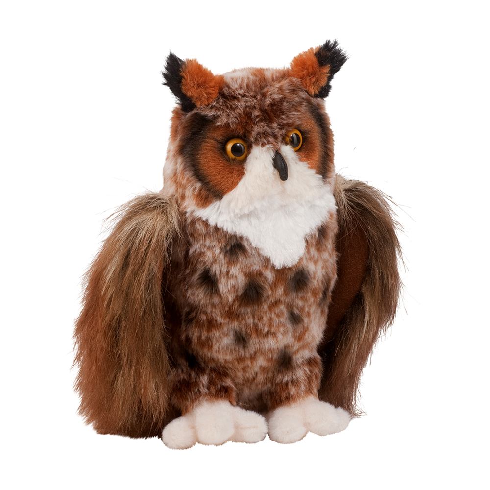 Einstein Great Horned Owl - Douglas Cuddle Toys