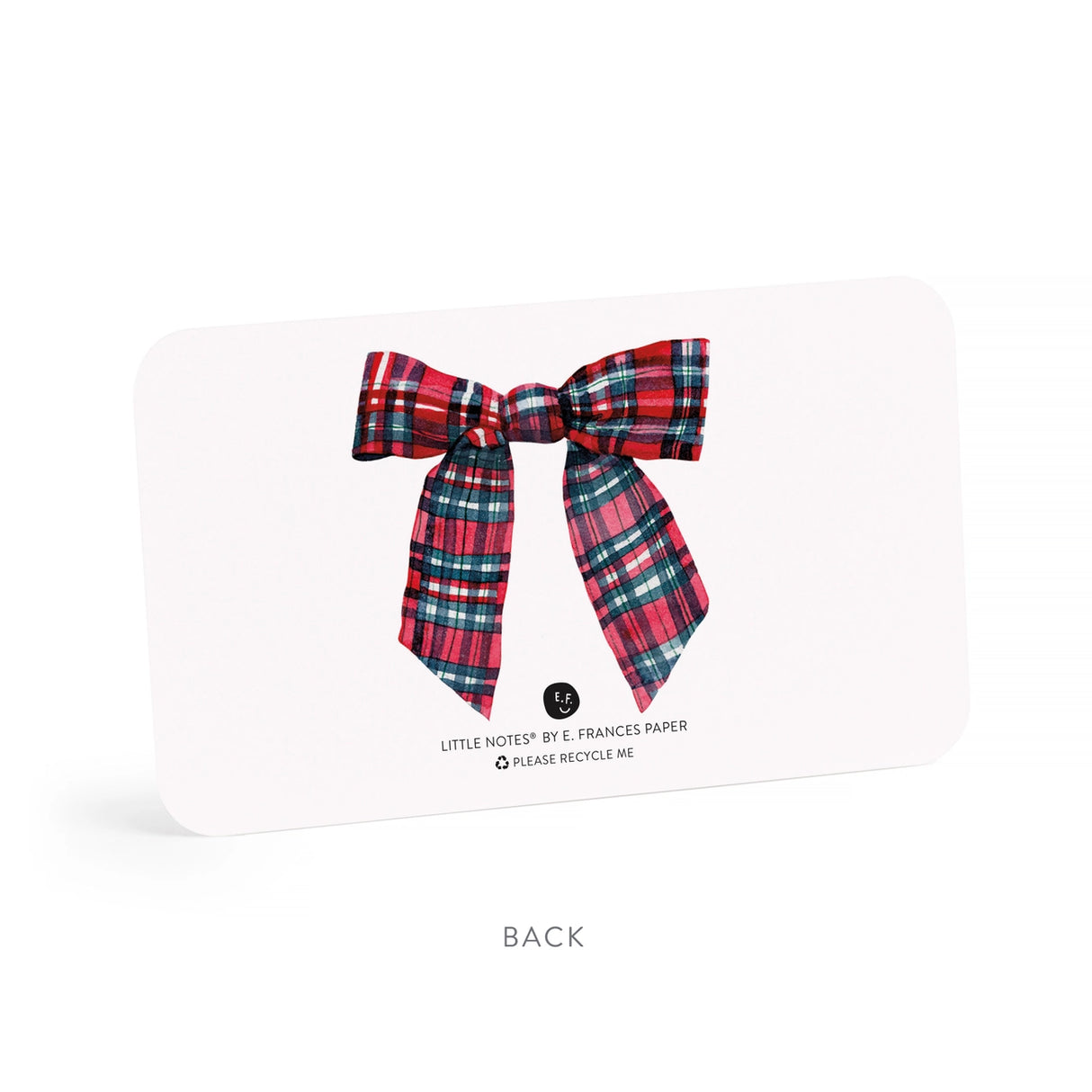 Plaid Bow Little Notes® - E. Frances Paper