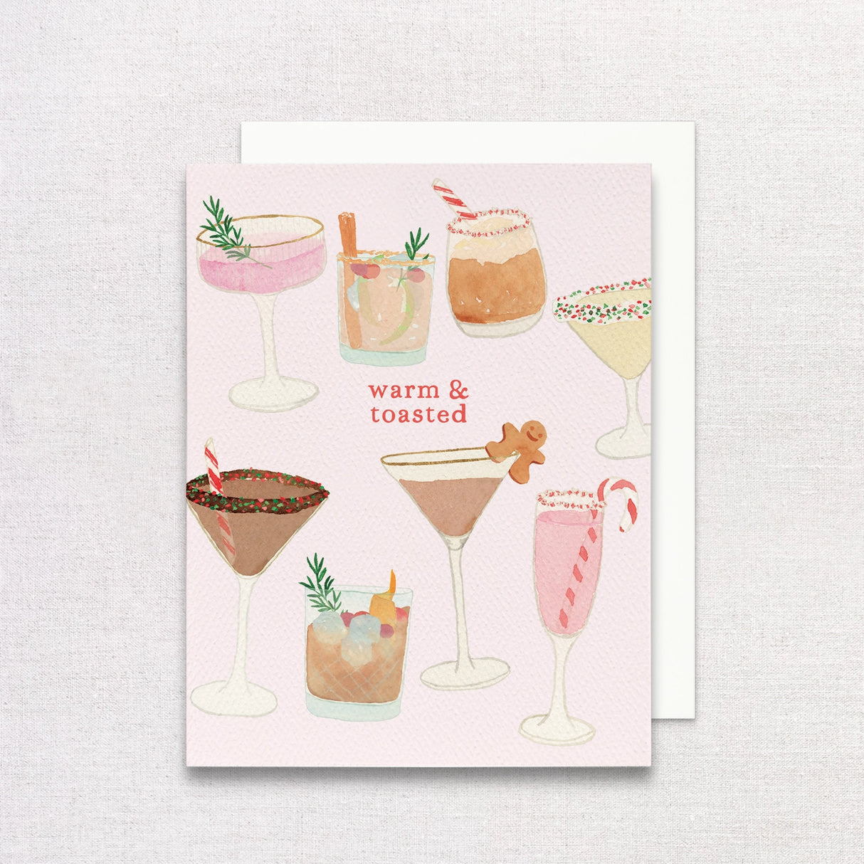 Holiday Cocktails Greeting Card Set - Gert & Co