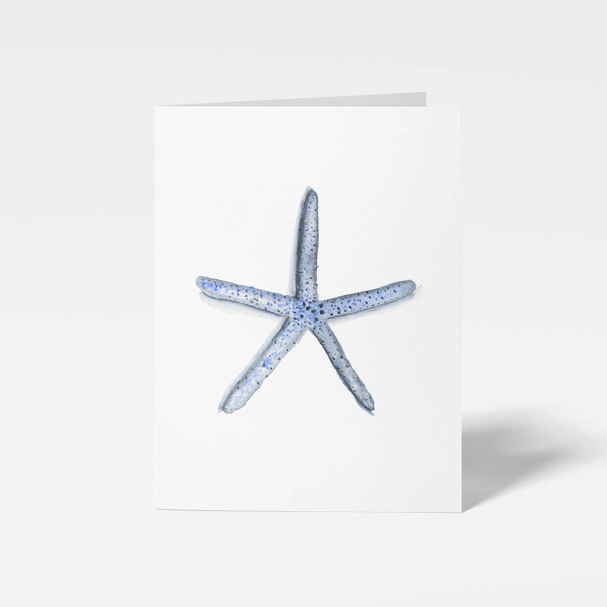 Blue Starfish Mini Note Card - Finding Silver Pennies