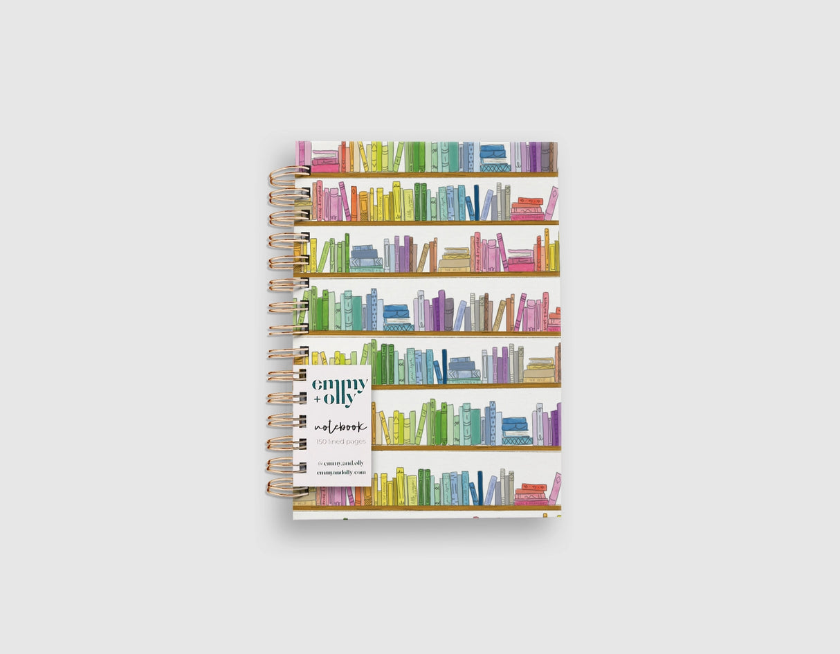 Bookshelf Notebook - Emmy + Olly