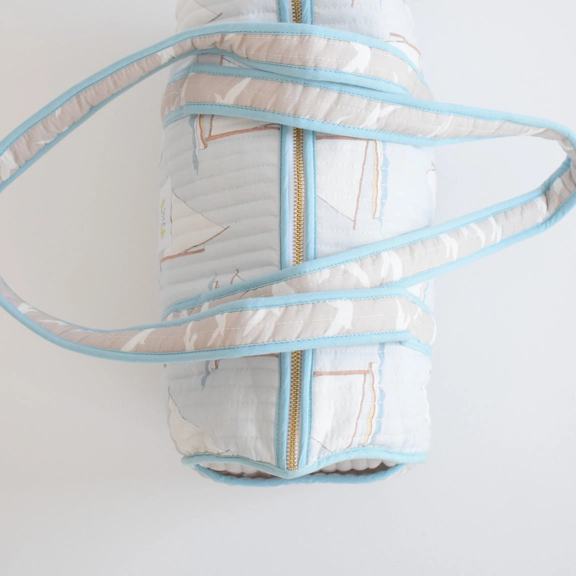 Sailboat Cotton Purse - Sara Fitz