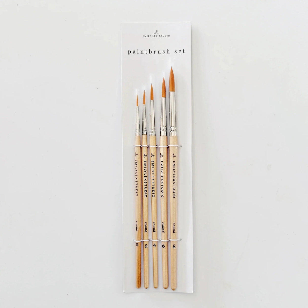 Watercolor Paintbrush Set - emily lex studio