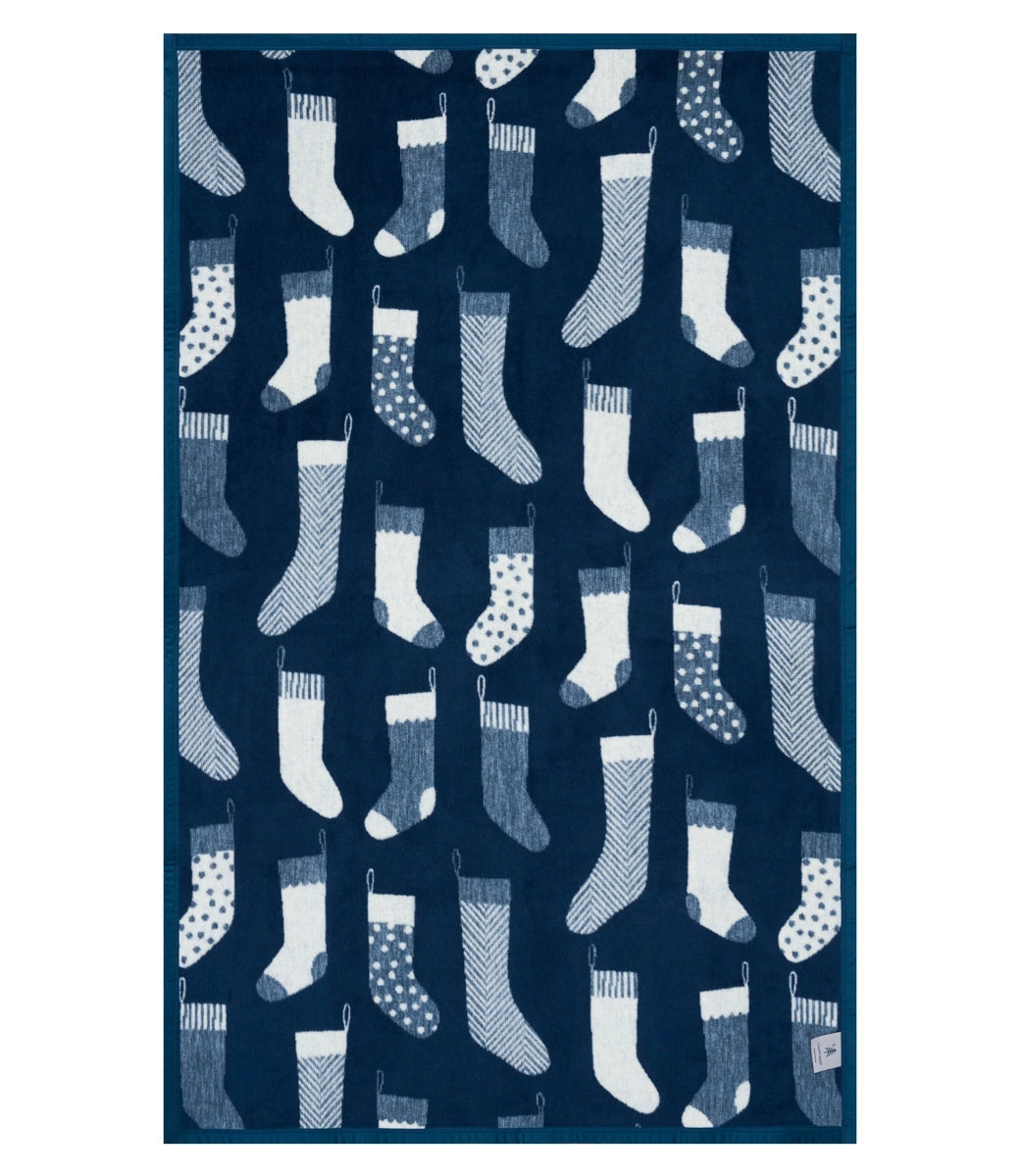 Santa's Stockings Midi Blanket - ChappyWrap