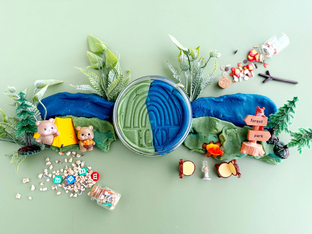 Camping Kiddough Play Kit - Earth Grown KidDoughs