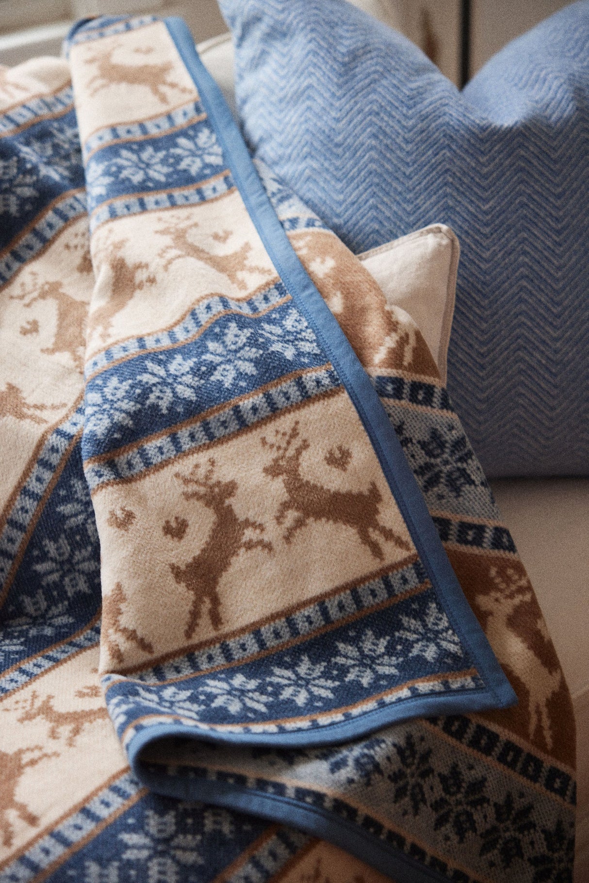 PRE-ORDER: Brett Fair Isle Blanket - Chappy Wrap