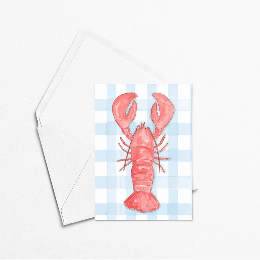 Lobster Mini Card - Emmy + Olly