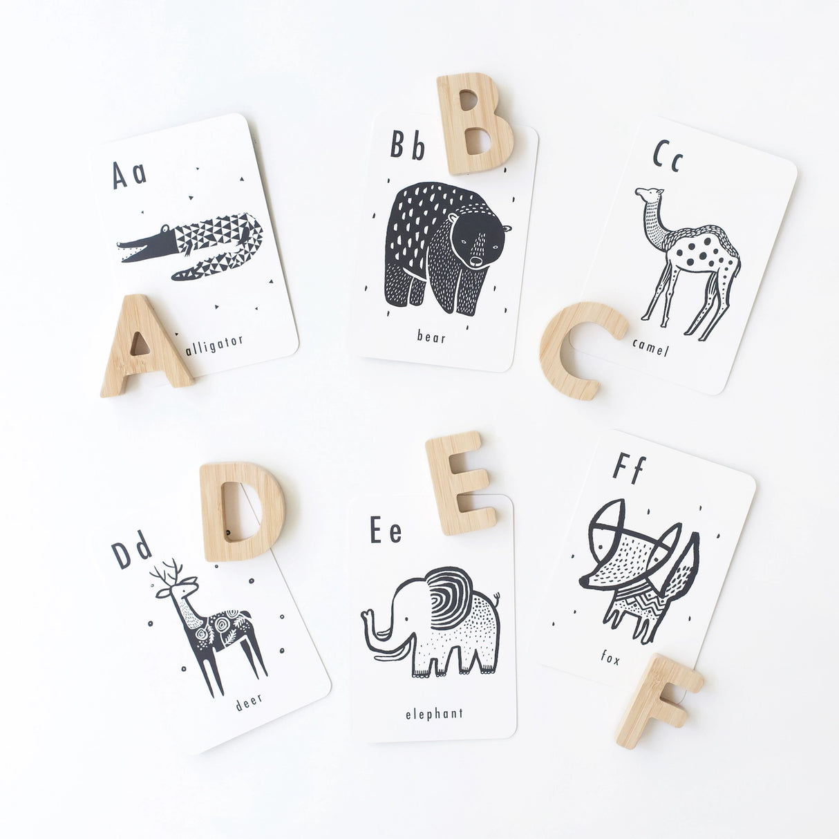 Animal Alphabet Cards - Wee Gallery