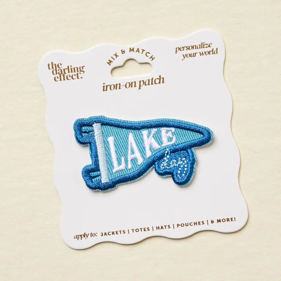 Lake Day Iron-On Patch - The Darling Effect