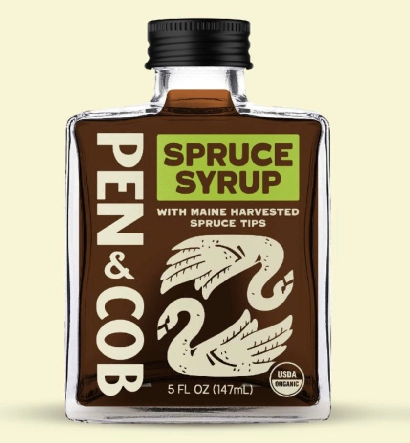 Spruce Tip Syrup - Pen & Cob Farm | MADE IN MAINE