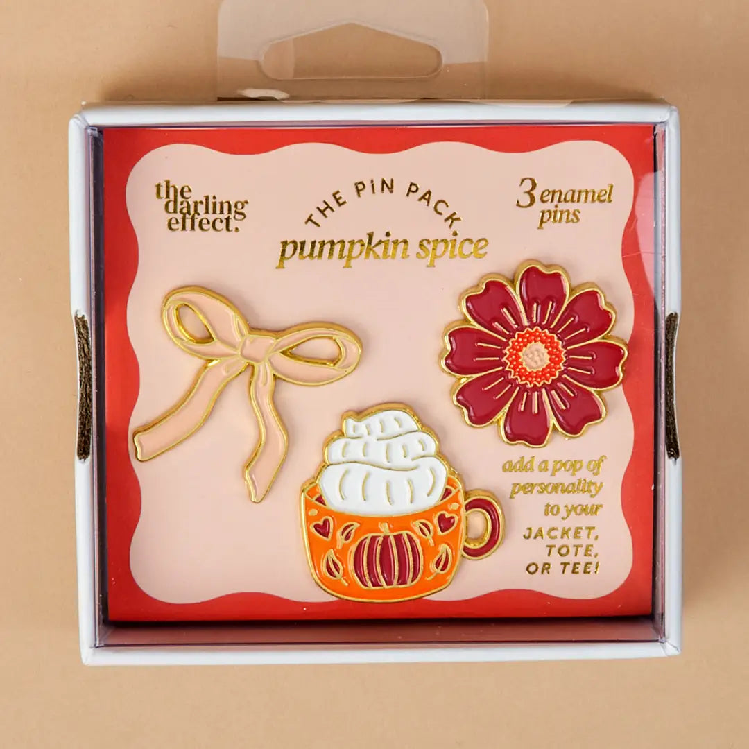 Pumpkin Spice Pin Pack - The Darling Effect