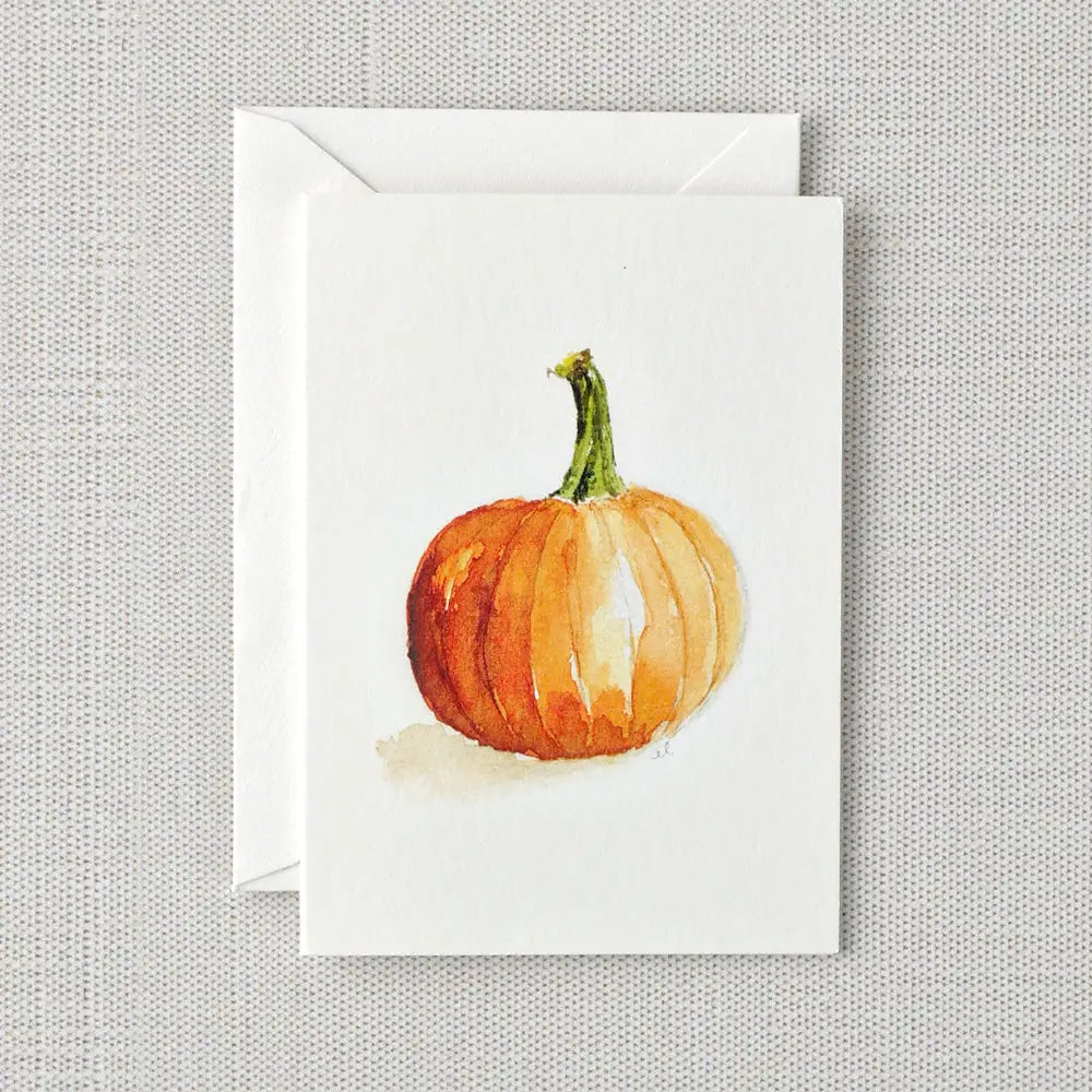 Perfect Pumpkin Mini Notecard - emily lex studio