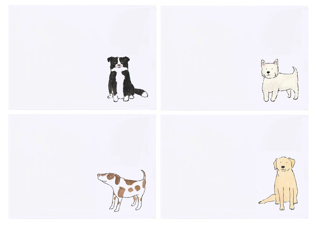 Dogs Stationery Box Set of 12 - mollyOcards