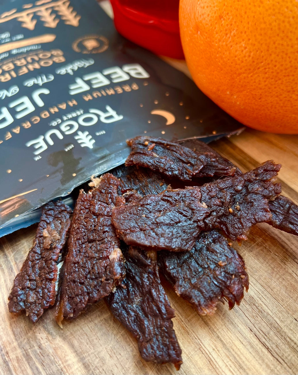 Bonfire Bourbon Beef Jerky - Rogue Jerky Co.