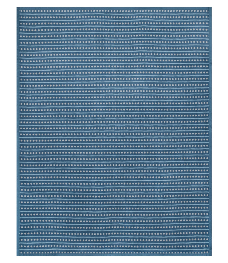 Beach Pebble Cornflower Blanket - Chappy Wrap
