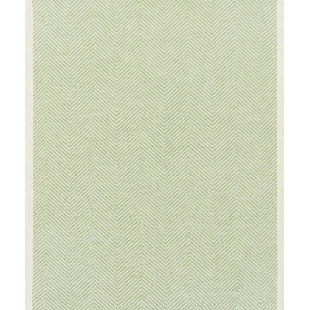 Harborview Herringbone Sprout Green Mini Baby Blanket - Chappy Wrap