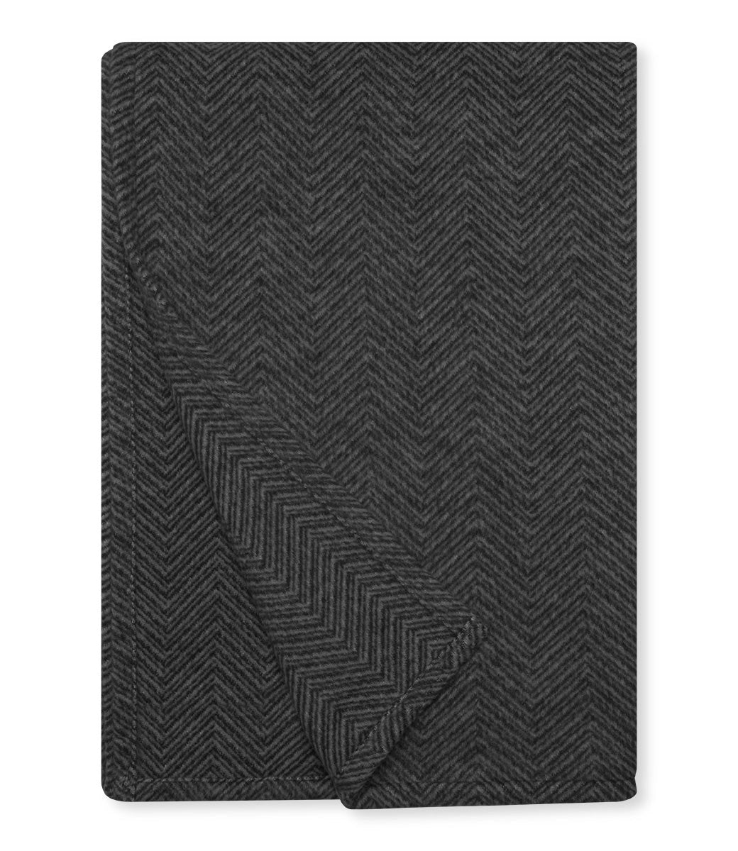 Ash Herringbone Shawl - Chappy Wrap