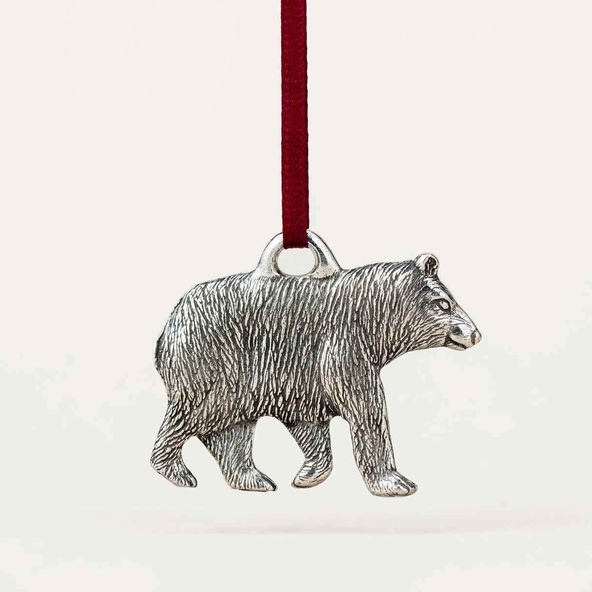 Black Bear Ornament - Danforth Pewter