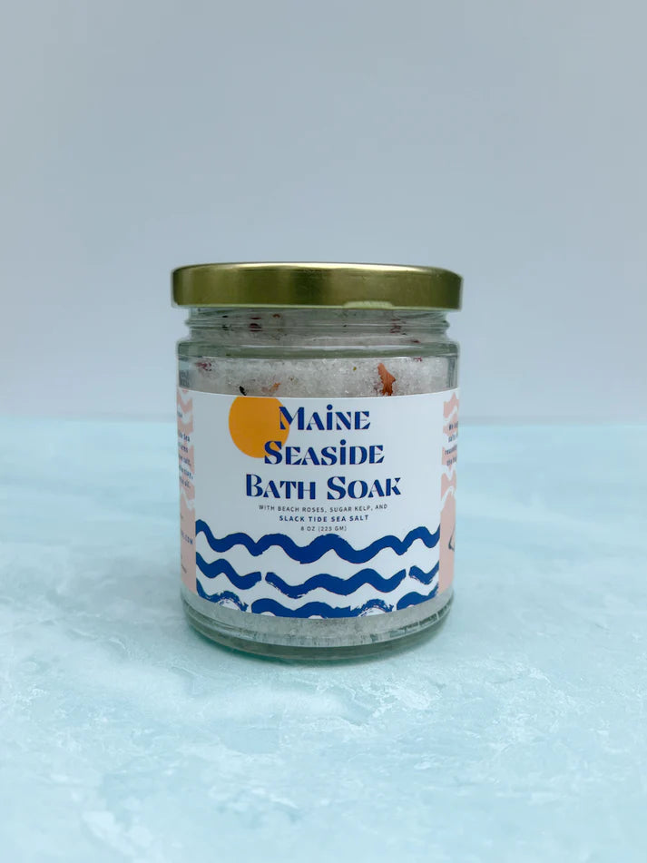 Maine Seaside Bath Salt Soak - Slack Tide Maine