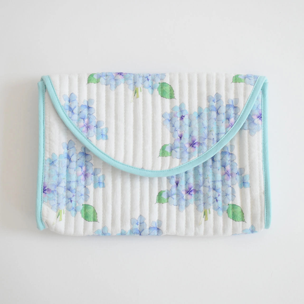 Blue Hydrangea Clutch - Sara Fitz