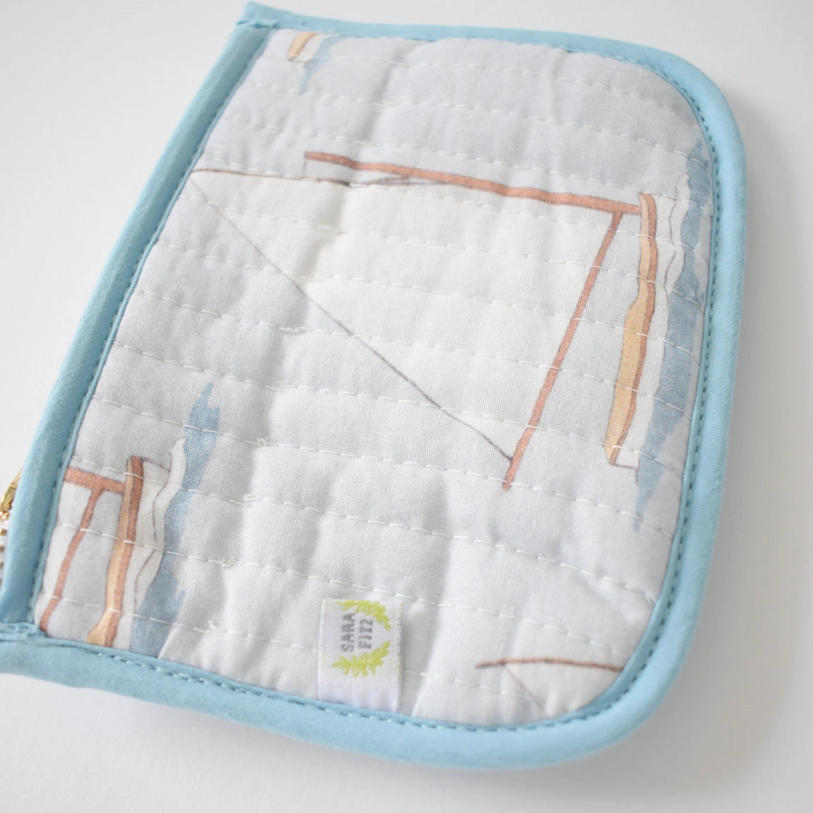 Sailboat Coin Purse - Sara Fitz