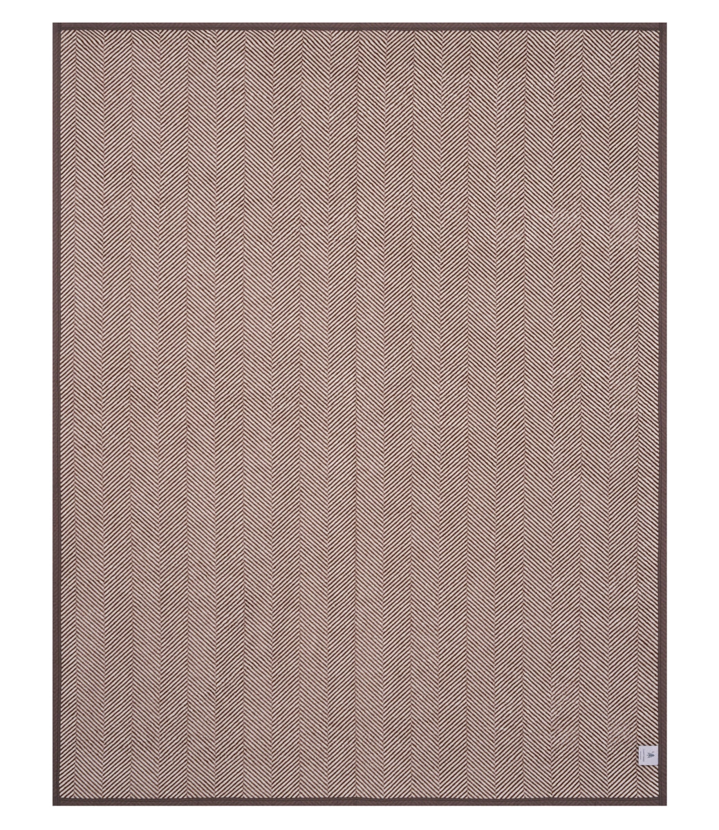 Harborview Herringbone Chocolate Original Blanket - ChappyWrap