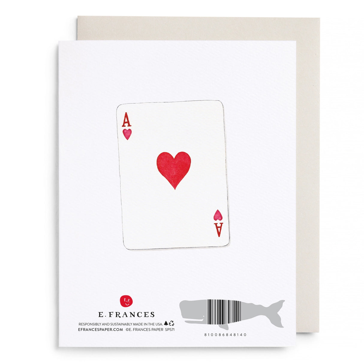 Aced It Congrats Card Greeting Card - E. Frances Paper