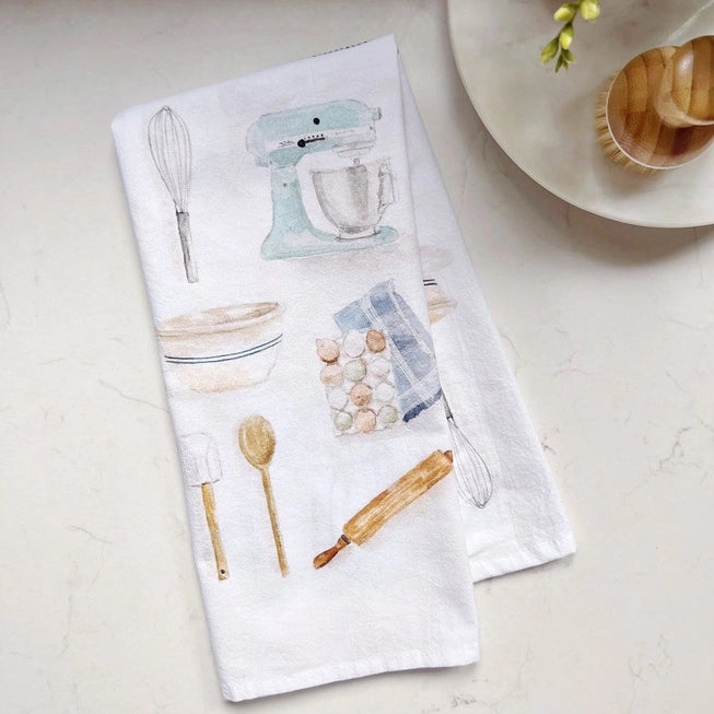 Baking Tea Towel - emily lex studio - The Woods Maine