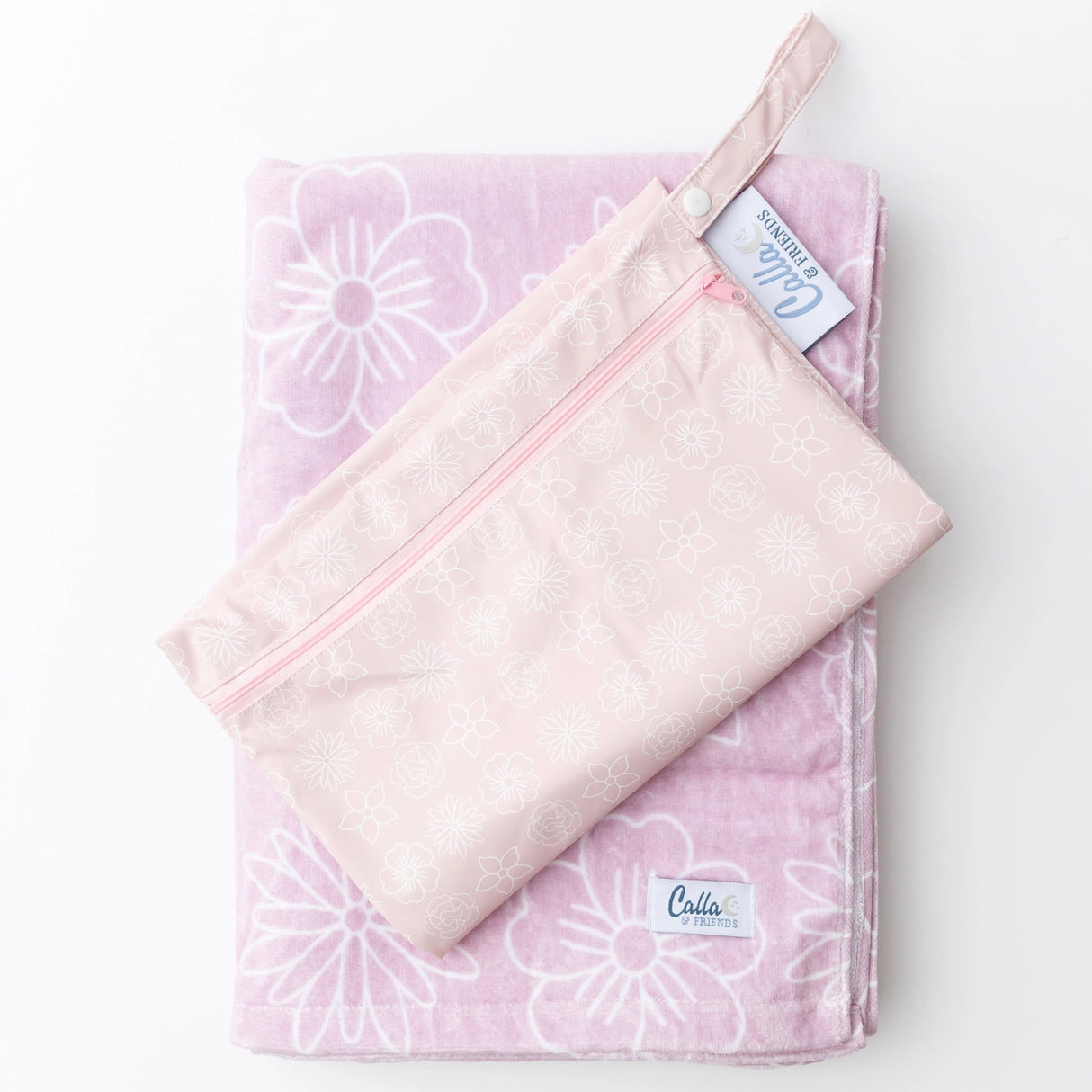 The Blossom Kenzie Beach Towel + Wet Bag - Calla & Friends