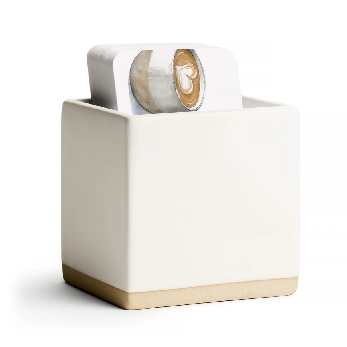 Little Notes® White Ceramic Holder - E. Frances Paper