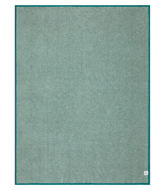 Harborview Herringbone Evergreen Original Blanket - Chappy Wrap