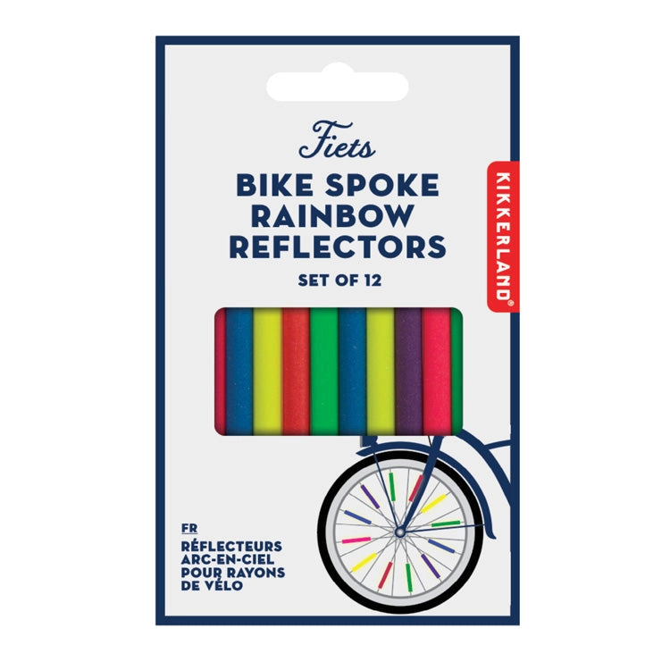 Bike Spoke Rainbow Reflectors - Kikkerland