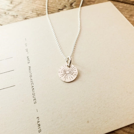 Be the Light Silver Necklace - Becoming Jewelry - The Woods Maine