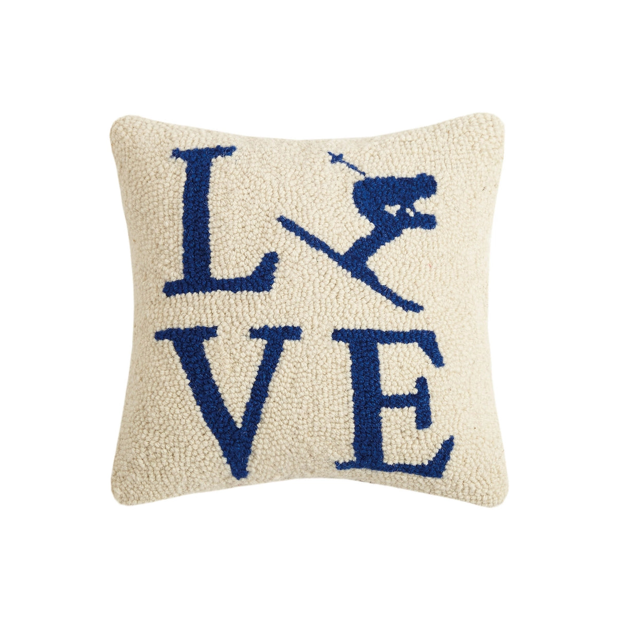 Love Ski Hook Pillow - Peking Handicraft