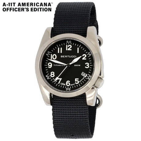 A-11T Americana Officers Edition Watch - MH Bertucci | MADE IN THE USA - The Woods Maine