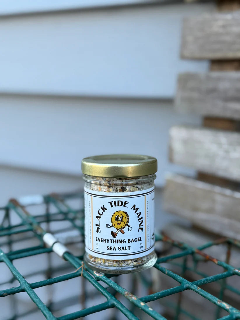 Everything Bagel Sea Salt Seasoning - Slack Tide Maine