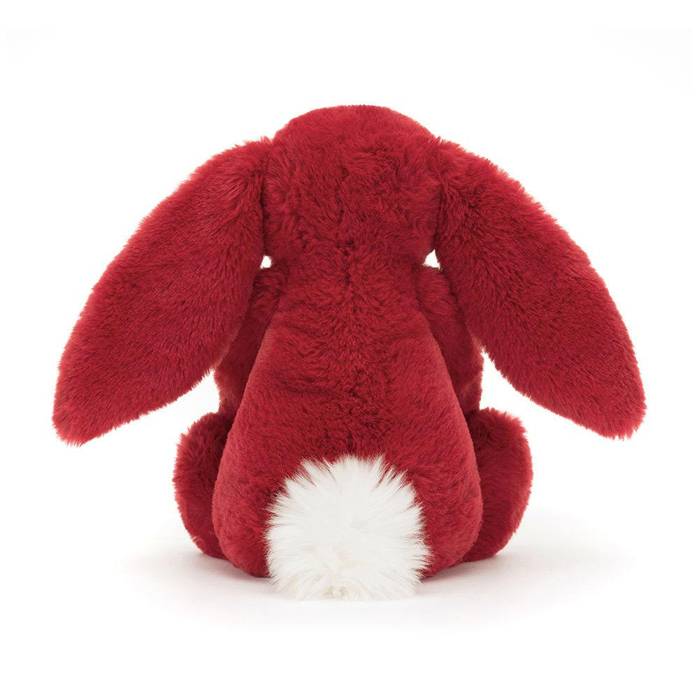 Bashful Luxe Medium Bunny Holiday Scarlett - JellyCat